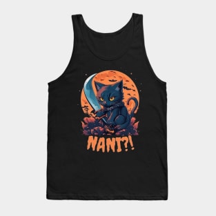 halloween cat nani Tank Top